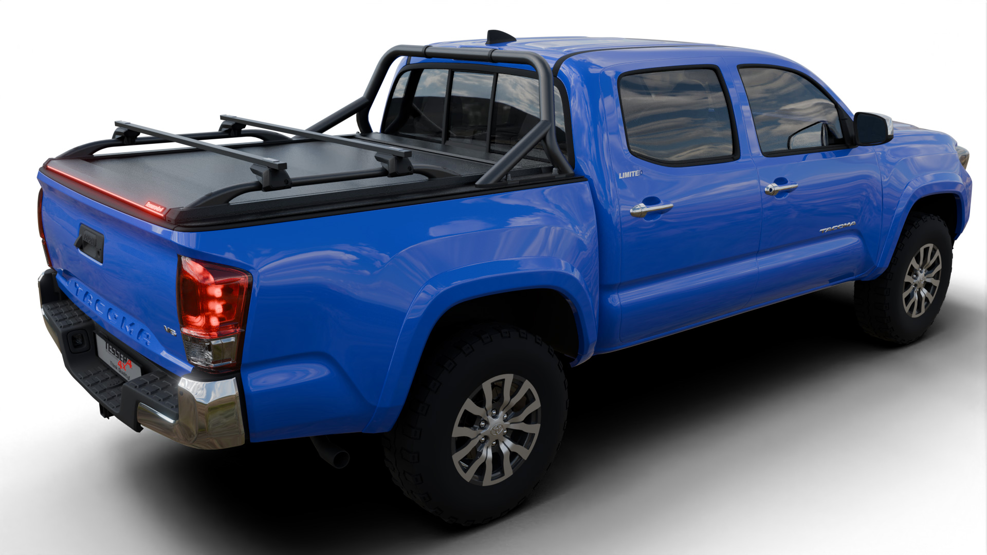 Tessera Roll+ Laderaumabdeckung Rollverdeck "Basic" für Toyota Tacoma 2016+ D/C bed size 5´ feet TESS 1430 SE black matt