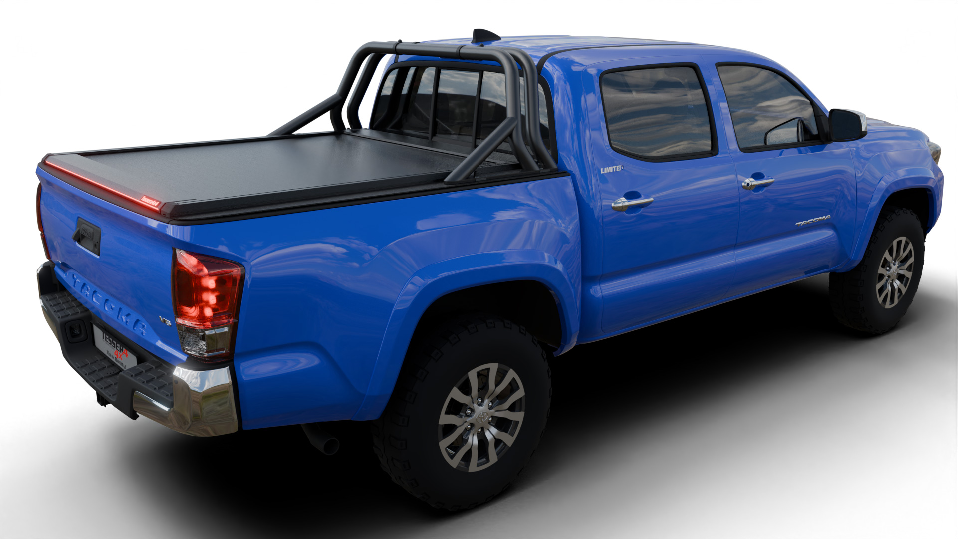 Tessera Roll+ Laderaumabdeckung Rollverdeck "Basic" für Toyota Tacoma 2016+ D/C bed size 5´ feet TESS 1430 SE black matt