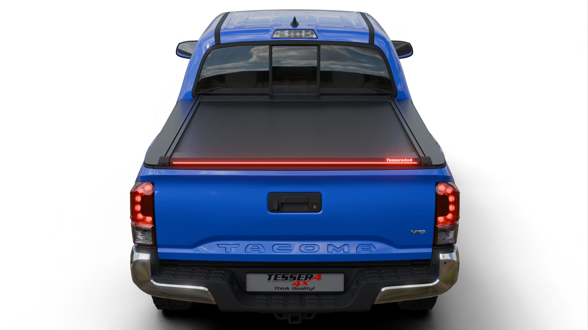 Tessera Roll+ Laderaumabdeckung Rollverdeck "Basic" für Toyota Tacoma 2016+ D/C bed size 5´ feet TESS 1430 SE black matt