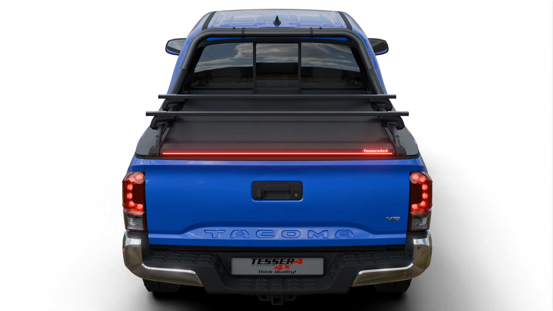 Tessera Roll+ Laderaumabdeckung Rollverdeck "Basic" für Toyota Tacoma 2016+ D/C bed size 5´ feet TESS 1430 SE black matt