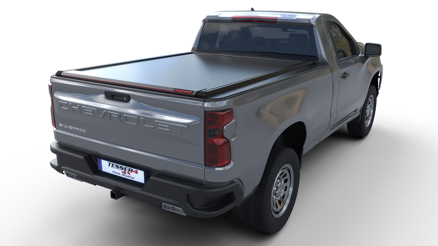 Laderaumabdeckung Tessera SE für Chevrolet Silverado 2019+ standard bed TESS 1528 SE black matt