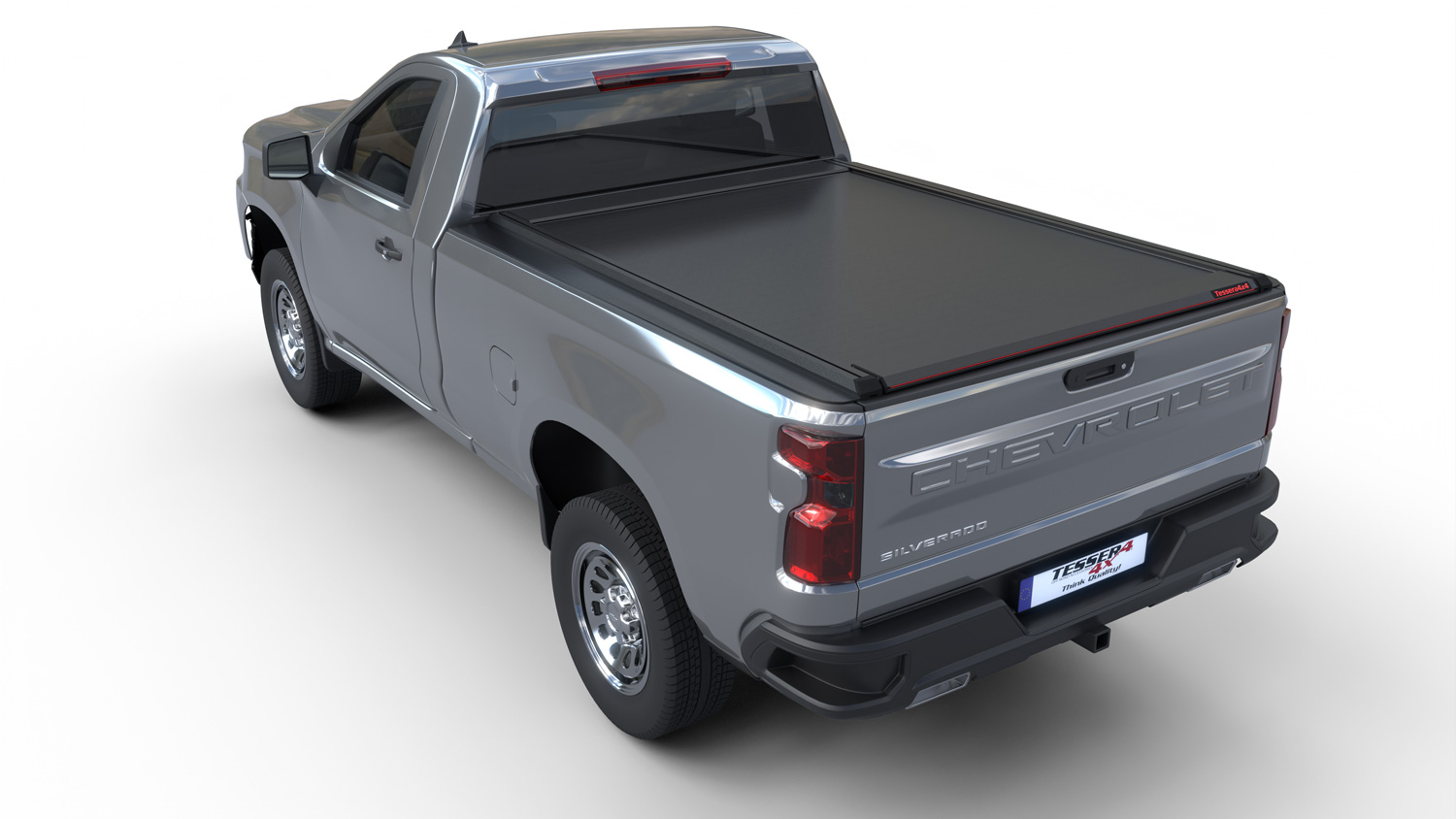 Laderaumabdeckung Tessera SE für Chevrolet Silverado 2019+ standard bed TESS 1528 SE black matt
