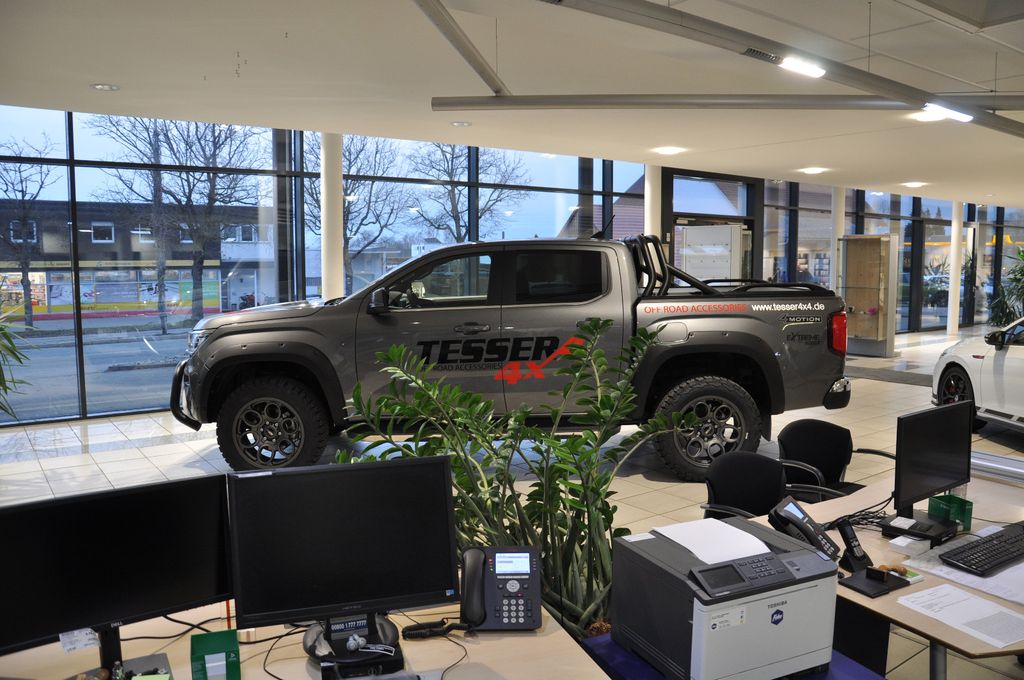 vw amarok 2023+ laderaumabdeckung tesser4x4