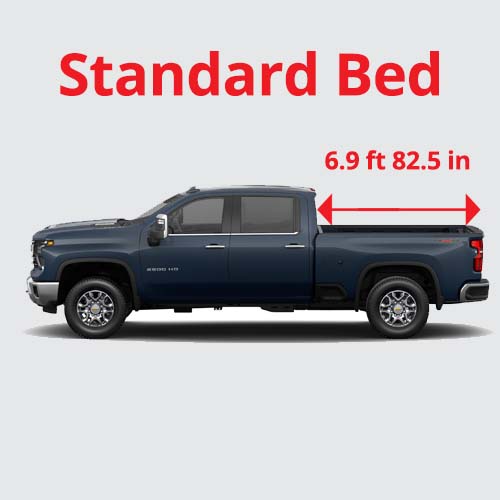 Tessera Roll+ Laderaumabdeckung Rollverdeck manuell "Basic" für Chevrolet Silverado 2500 / 3500 HD 2020+