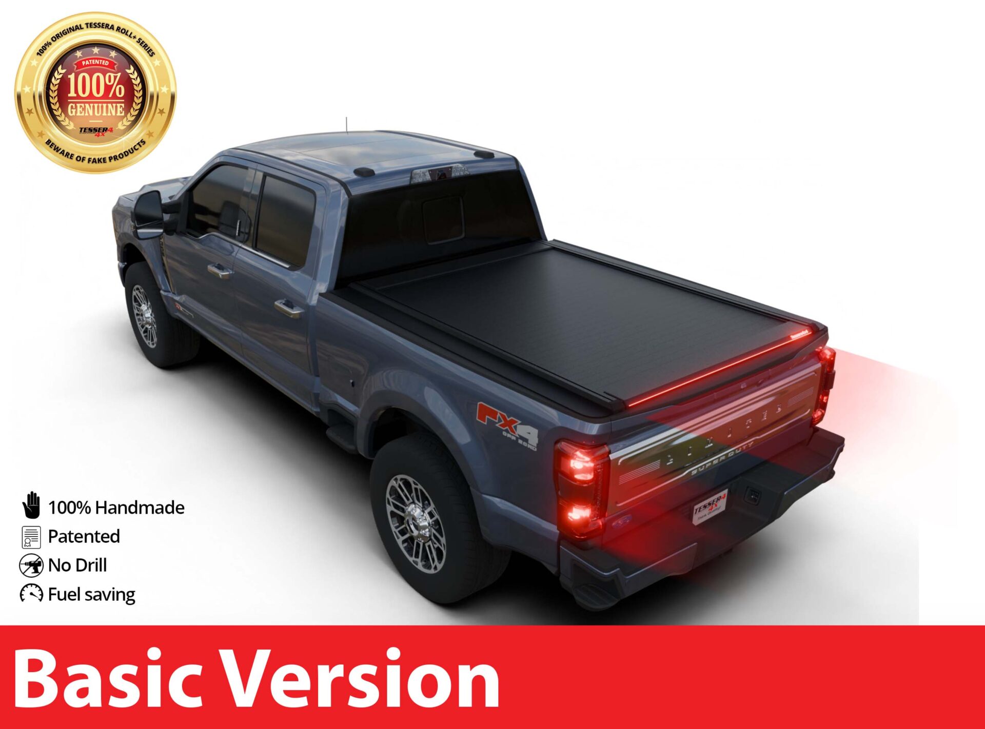 Tessera Roll+ Laderaumabdeckung Rollverdeck manuell "Basic" für FORD F-250 / F-350 2023+