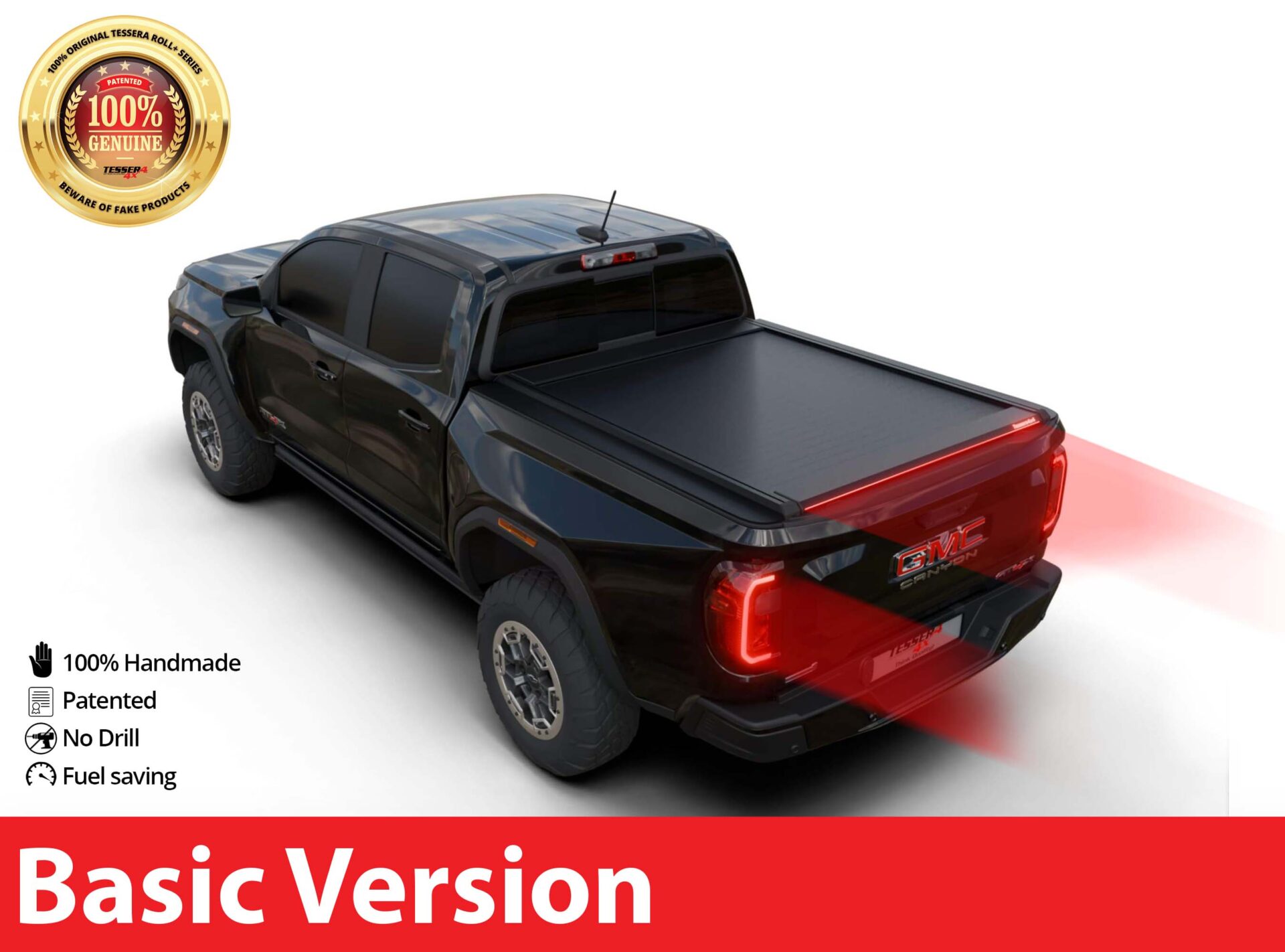 Tessera Roll+ Laderaumabdeckung Rollverdeck "Basic" manuell für GMC Canyon 2023+