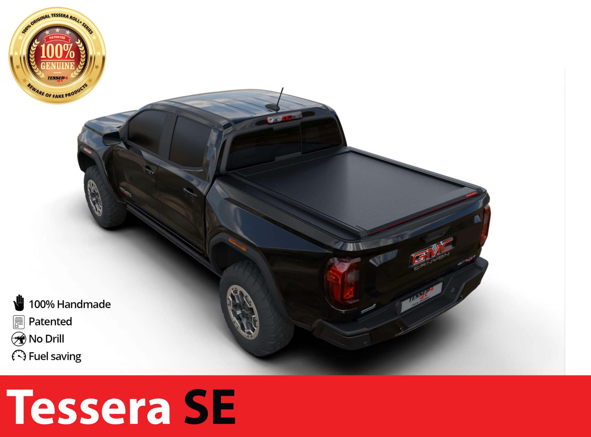 Laderaumabdeckung Rollverdeck Tessera SE manuell für GMC Canyon 2023+ short box crew cab