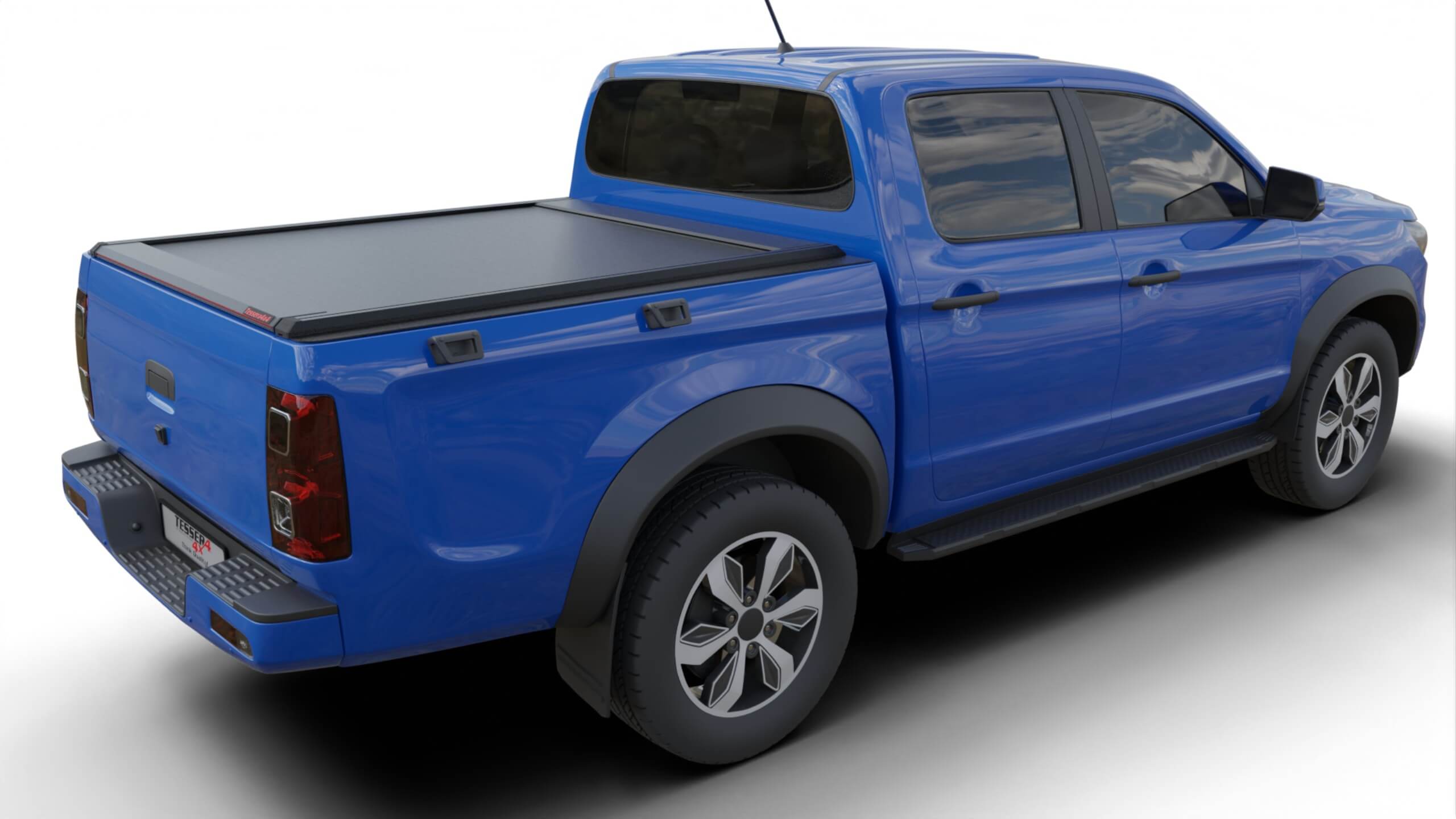 Diese Laderaumabdeckung Tessera SE ist passend für EVO CROSS 4, Jac T8 PRO und DR PK 8 D/C TESS 1523 SE black matt.