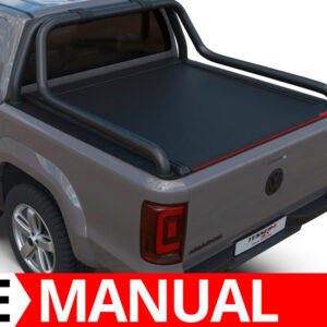 Laderaumabdeckung Tessera SE für Volkswagen Canyon 2010-2022 D/C Double Cab TESS 1501 ROLL black matt 33110CANYON1501B