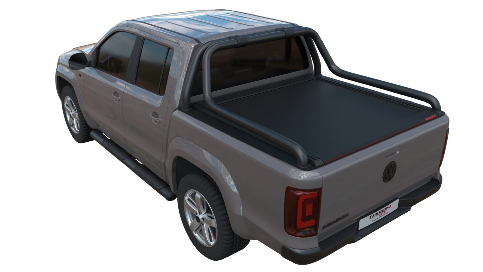 Laderaumabdeckung Tessera SE für Volkswagen Canyon 2010-2022 D/C Double Cab TESS 1501 ROLL black matt 33110CANYON1501B – Bild 2