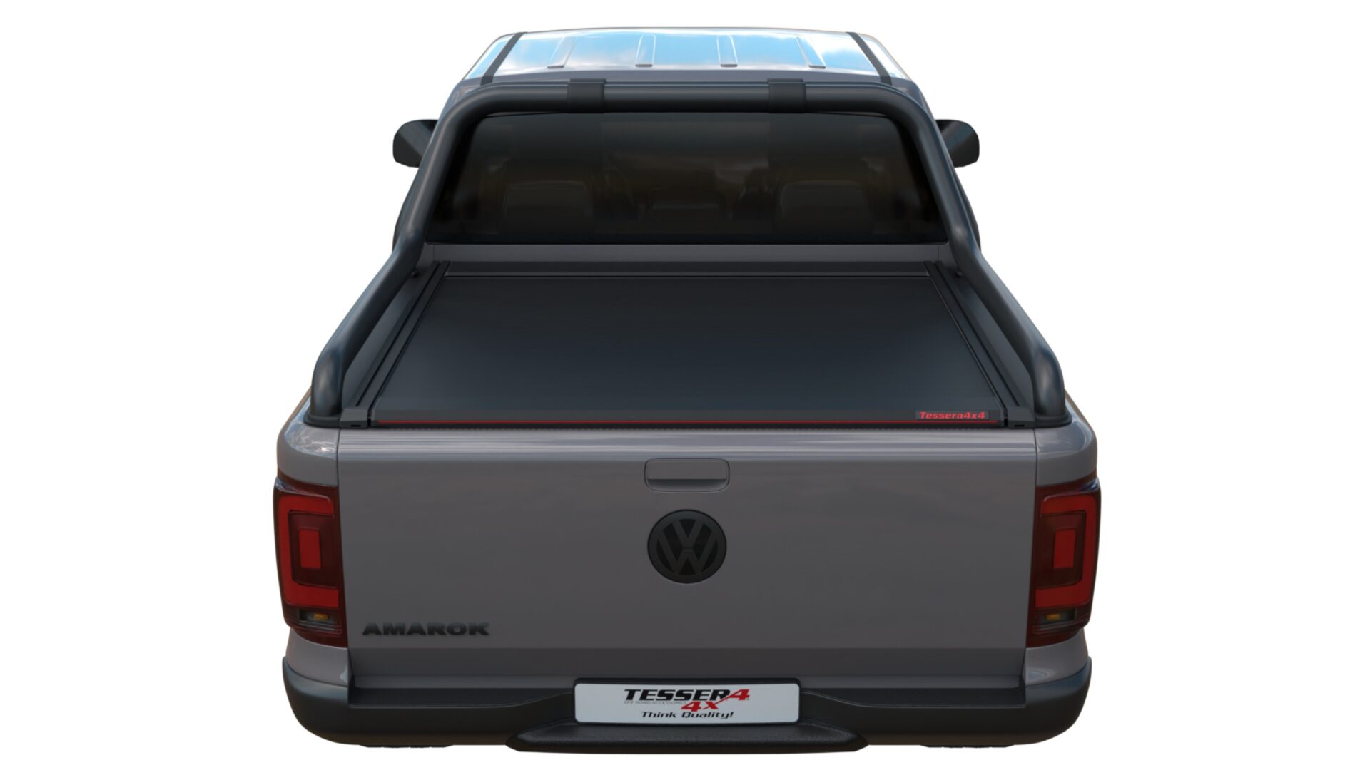 Laderaumabdeckung Tessera SE für Volkswagen Canyon 2010-2022 D/C Double Cab TESS 1501 ROLL black matt 33110CANYON1501B – Bild 3