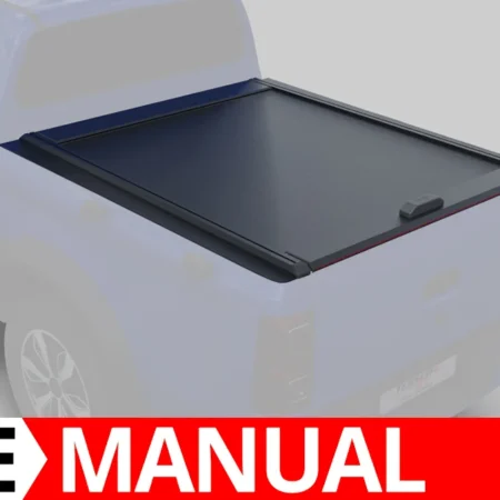 Laderaumabdeckung Rollverdeck Tessera SE manuell für Ford Ranger XL/XLT S/C space cab ab 2007-2011 TESS 150-1 SE black matt