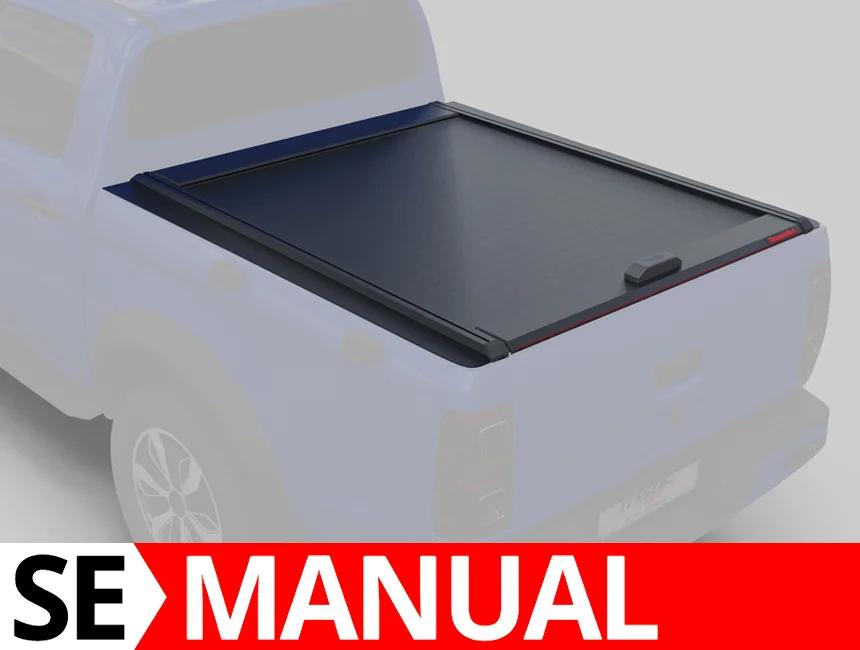 Laderaumabdeckung Rollverdeck Tessera SE manuell für Nissan Navara D22 S/C TESS 1503-1 SE black m