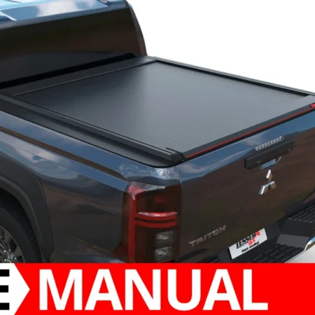 Laderaumabdeckung Rollverdeck Tessera SE manuell für Mitsubishi L200 Triton 2024+ (kein Heckklappenspoiler) D/C Doppelkabiner TESS 1542 SE
