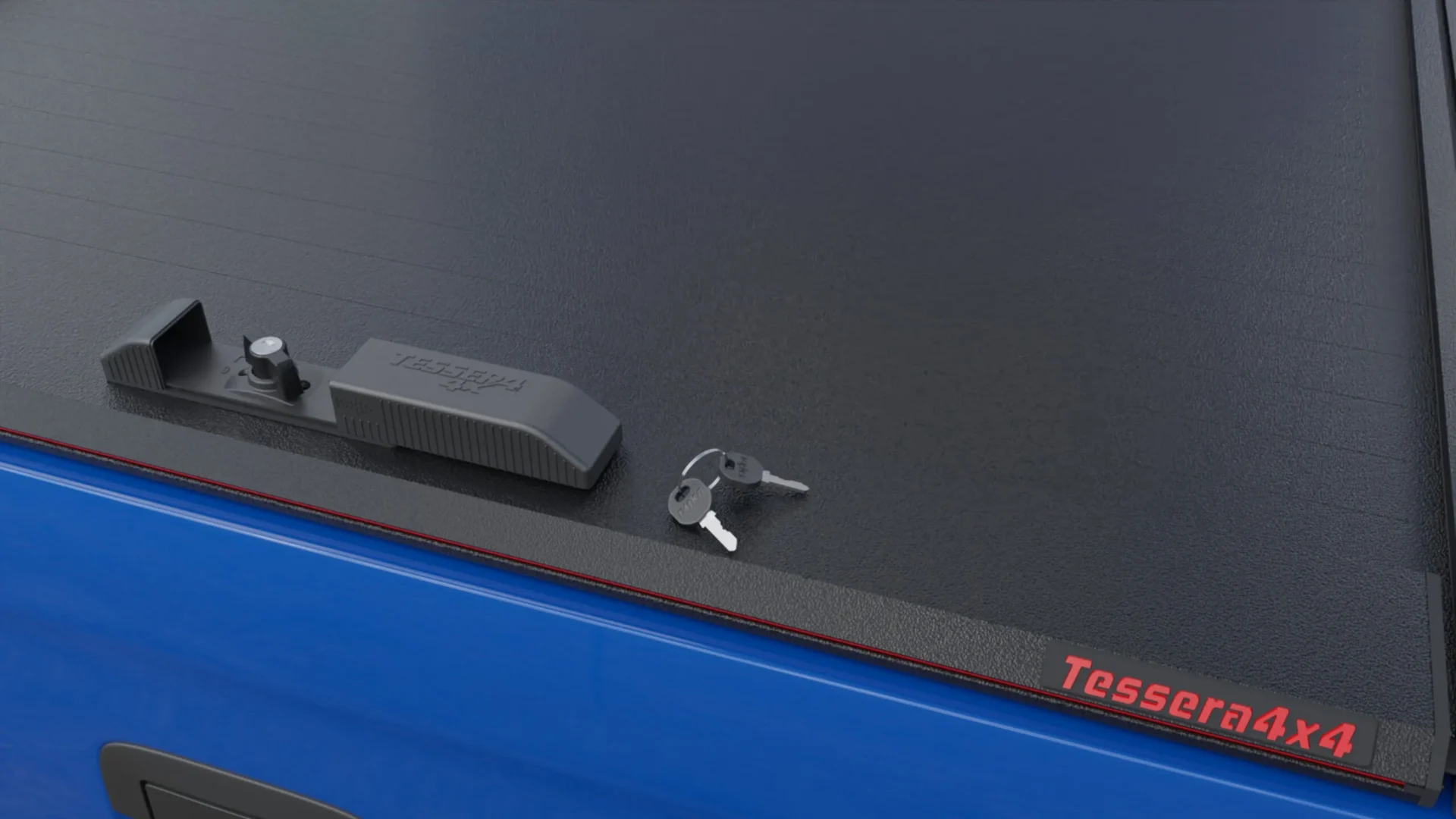 Laderaumabdeckung Rollverdeck Tessera SE manuell für Nissan Navara D22 S/C TESS 1503-1 SE black m