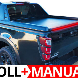 Tessera Roll+ Laderaumabdeckung Rollverdeck "Basic" für ISUZU D-Max 2025+ DC (Double cab) mit OEM Rollbar (NEU Version)