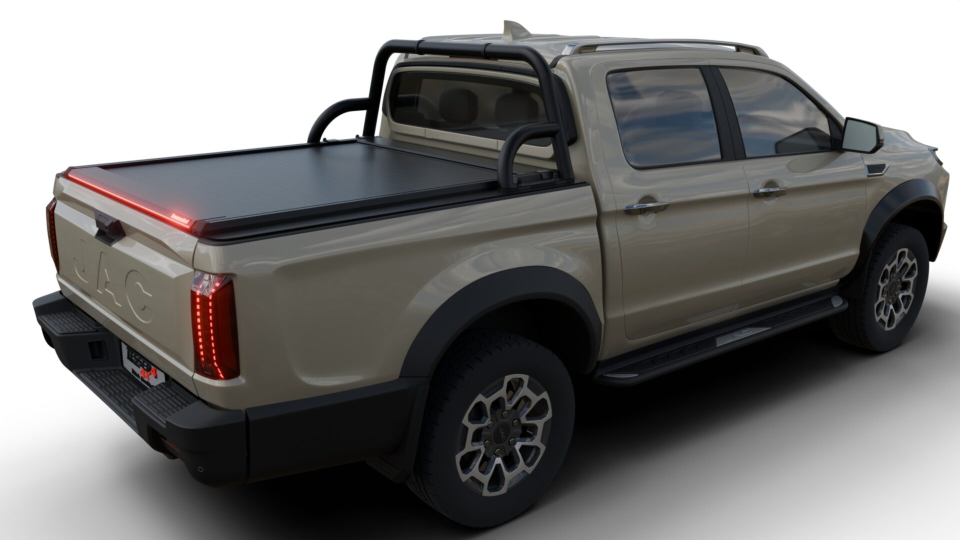 Tessera Roll+ Laderaumabdeckung Rollverdeck "Basic" manuell für Jac T9 EV 2025+ DC (Double cab)