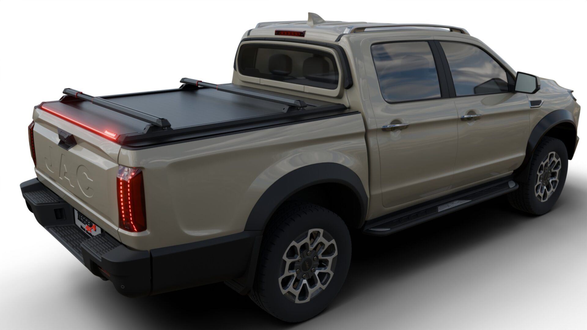 Tessera Roll+ Laderaumabdeckung Rollverdeck "Basic" manuell für Jac T9 EV 2025+ DC (Double cab)