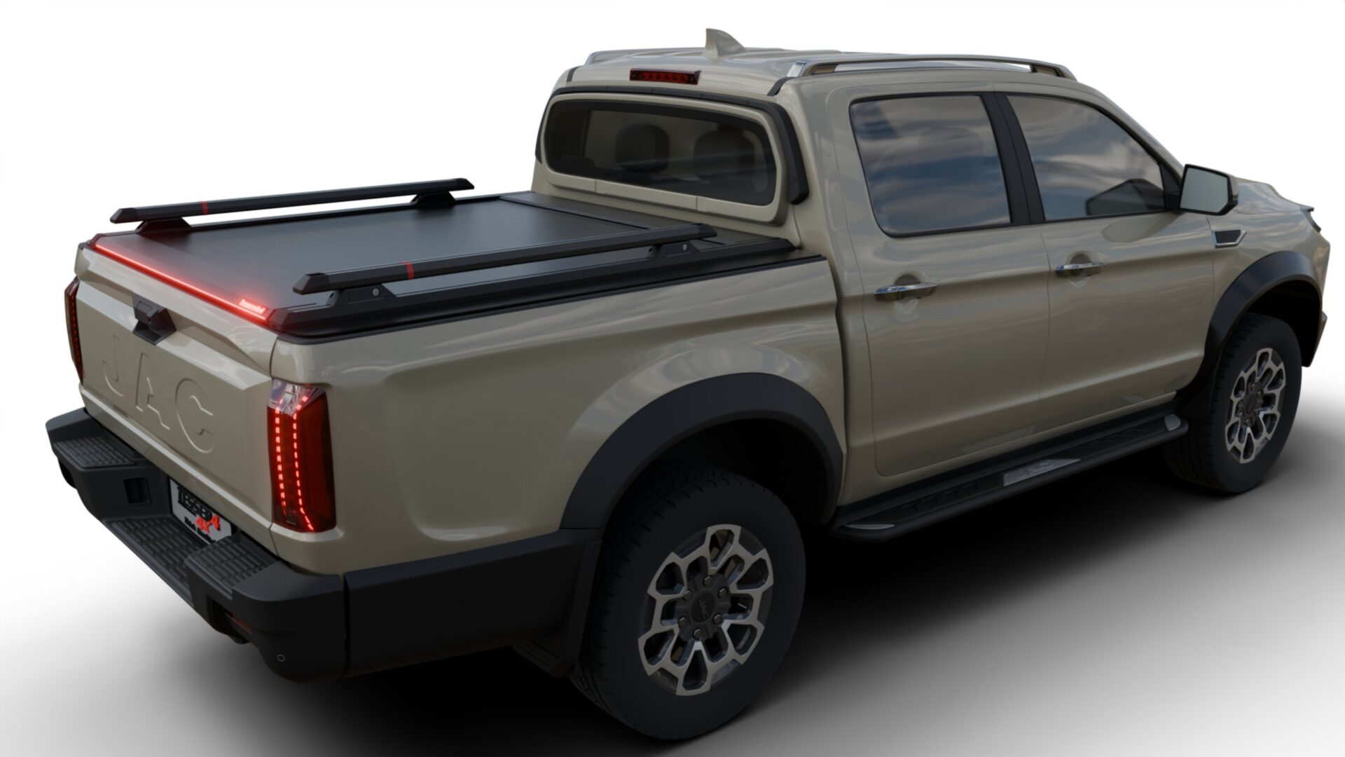 Tessera Roll+ Laderaumabdeckung Rollverdeck "Basic" manuell für Jac T9 EV 2025+ DC (Double cab)