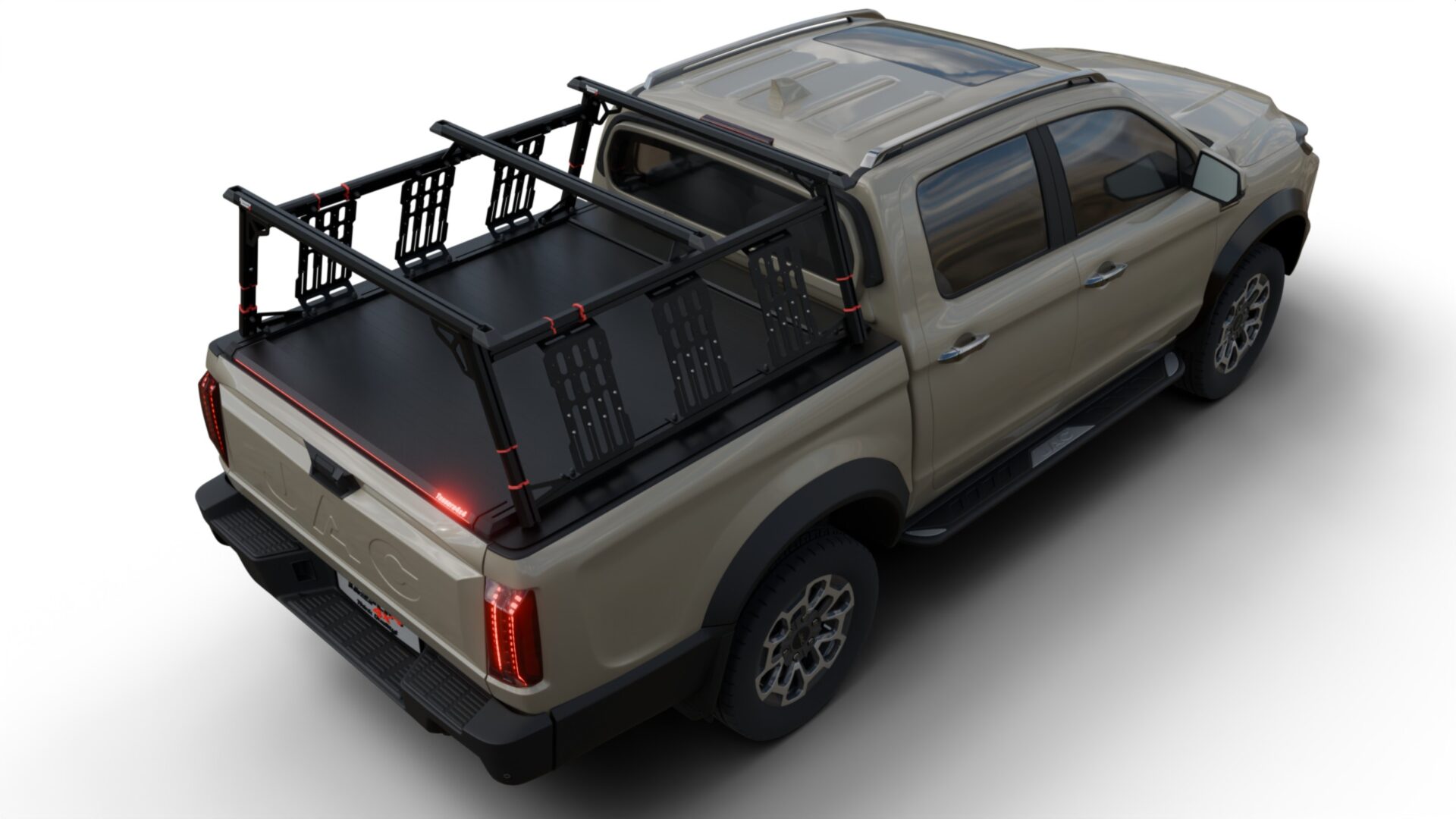 Tessera Roll+ Laderaumabdeckung Rollverdeck "Basic" manuell für Jac T9 EV 2025+ DC (Double cab)