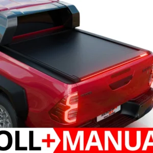 Tessera Roll+ Laderaumabdeckung Rollverdeck "Basic" für Toyota Hilux Revo GR II 2025+ mit OEM Überrollbügel, TESS 14162 ROLL