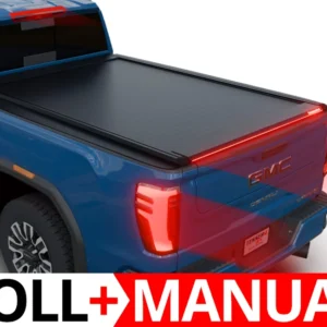 Tessera Roll+ Laderaumabdeckung Rollverdeck "Basic" manuell für GMC Sierra 2500 / 3500 HD 2015-2019 standard bed 6.6´ feet TESS 1447 ROLL black matt
