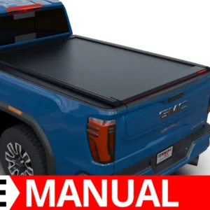 Laderaumabdeckung Rollverdeck Tessera SE manuell für GMC Sierra 2500 / 3500 HD 2015-2019 standard bed 6.6' feet TESS 1547 SE black matt