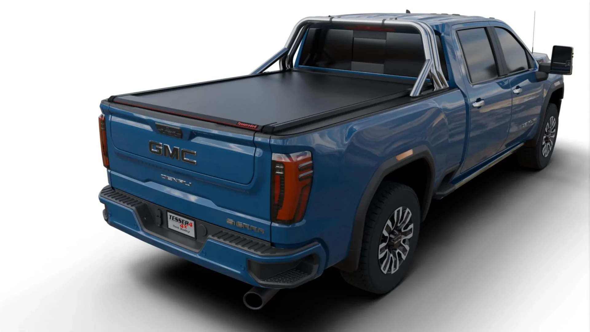 Laderaumabdeckung Rollverdeck Tessera SE manuell für GMC Sierra 2500 / 3500 HD 2015-2019 standard bed 6.6' feet TESS 1547 SE black matt