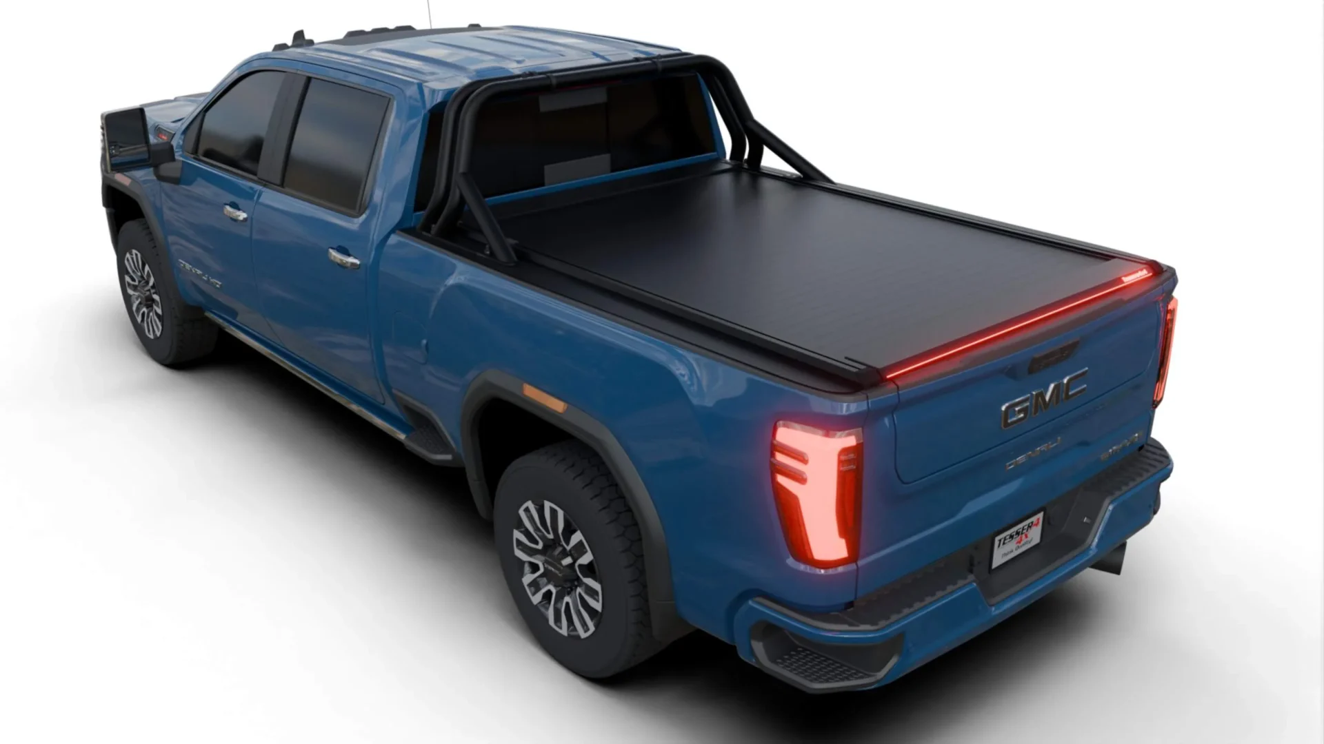 Tessera Roll+ Laderaumabdeckung Rollverdeck "Basic" manuell für GMC Sierra 2500 / 3500 HD 2015-2019 standard bed 6.6´ feet TESS 1447 ROLL black matt