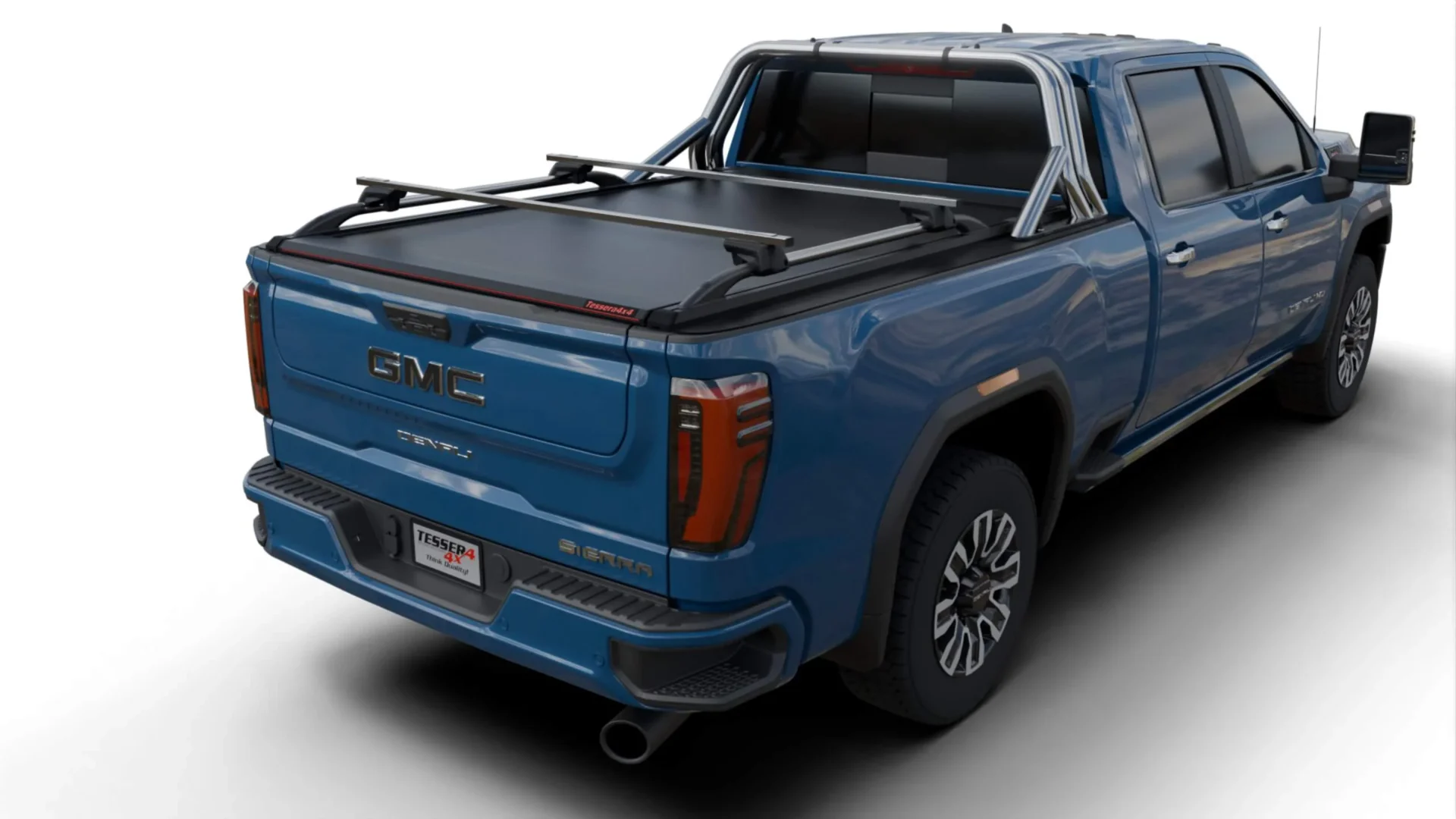 Laderaumabdeckung Rollverdeck Tessera SE manuell für GMC Sierra 2500 / 3500 HD 2015-2019 standard bed 6.6' feet TESS 1547 SE black matt