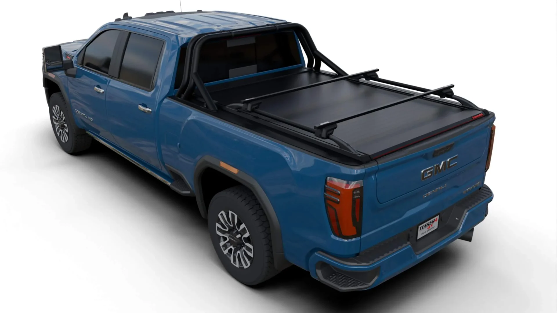 Laderaumabdeckung Rollverdeck Tessera SE manuell für GMC Sierra 2500 / 3500 HD 2015-2019 standard bed 6.6' feet TESS 1547 SE black matt