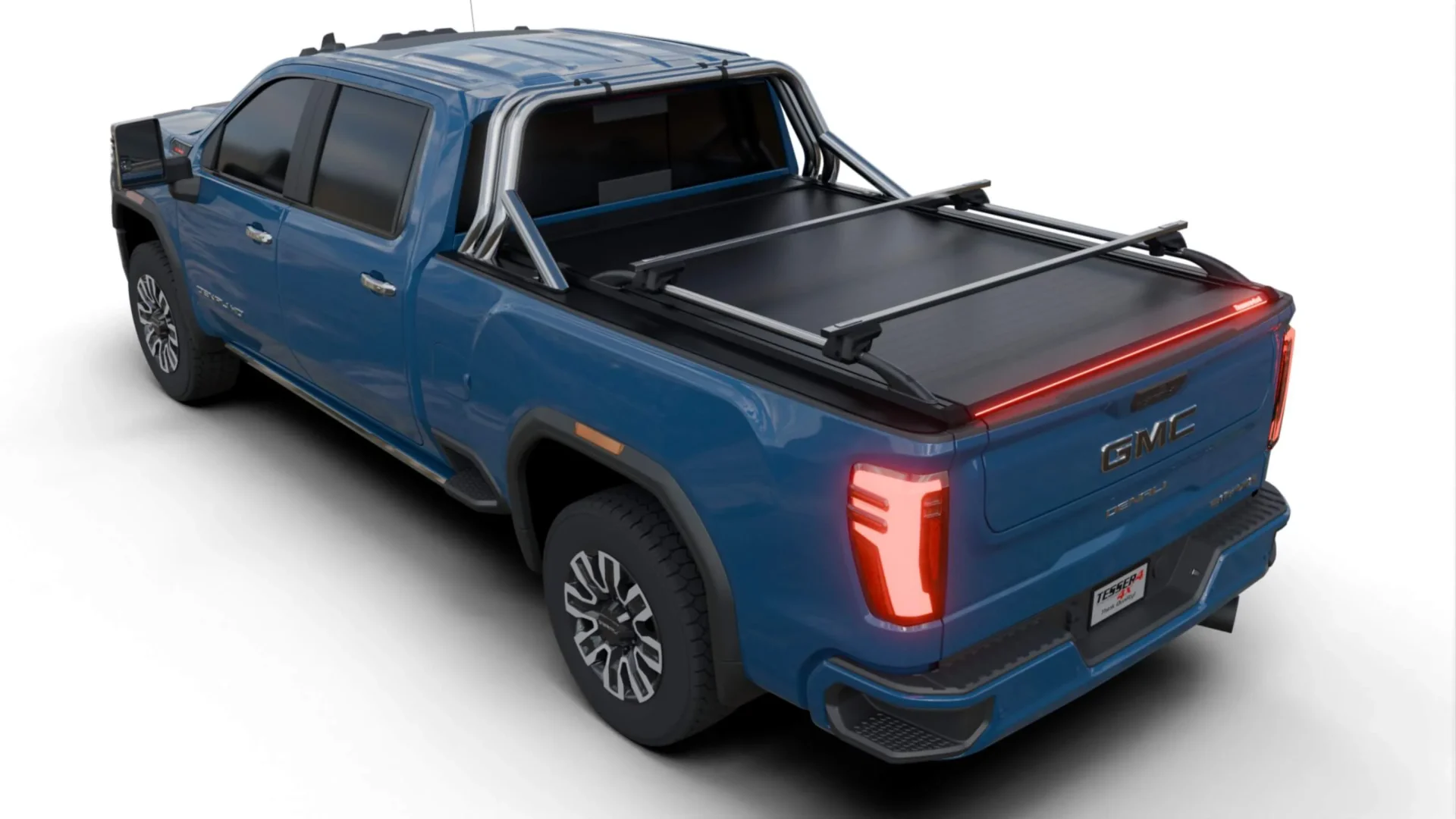 Tessera Roll+ Laderaumabdeckung Rollverdeck "Basic" manuell für GMC Sierra 2500 / 3500 HD 2015-2019 standard bed 6.6´ feet TESS 1447 ROLL black matt
