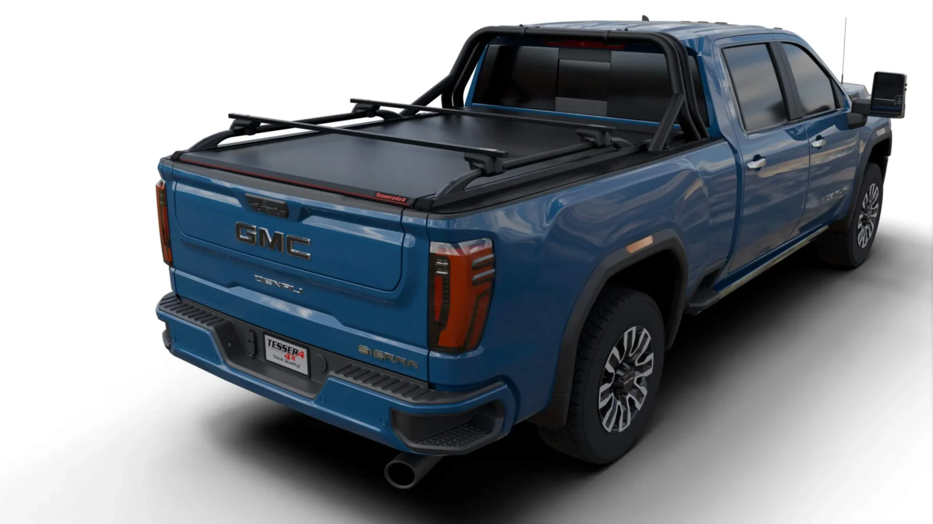 Laderaumabdeckung Rollverdeck Tessera SE manuell für GMC Sierra 2500 / 3500 HD 2015-2019 standard bed 6.6' feet TESS 1547 SE black matt