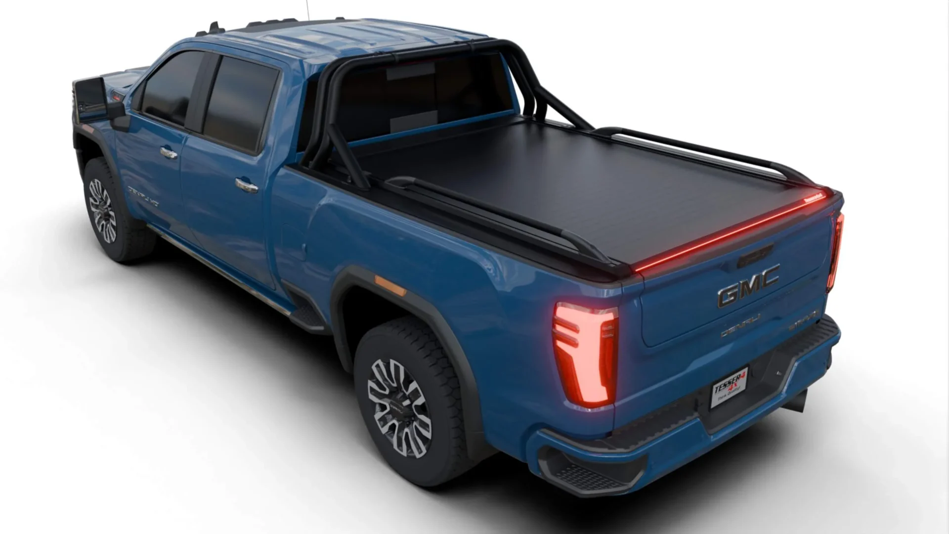 Tessera Roll+ Laderaumabdeckung Rollverdeck "Basic" manuell für GMC Sierra 2500 / 3500 HD 2015-2019 standard bed 6.6´ feet TESS 1447 ROLL black matt