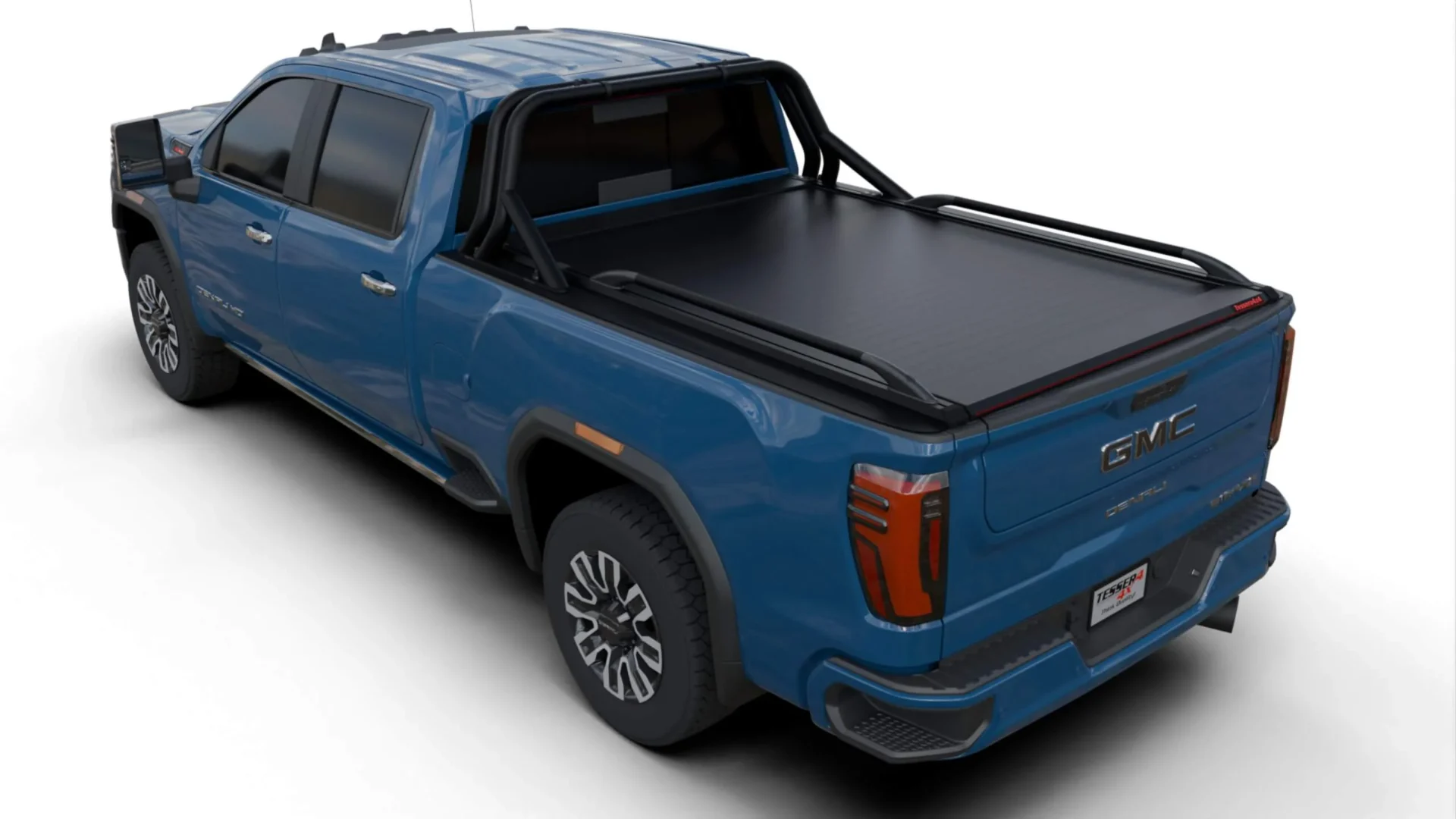 Laderaumabdeckung Rollverdeck Tessera SE manuell für GMC Sierra 2500 / 3500 HD 2015-2019 standard bed 6.6' feet TESS 1547 SE black matt