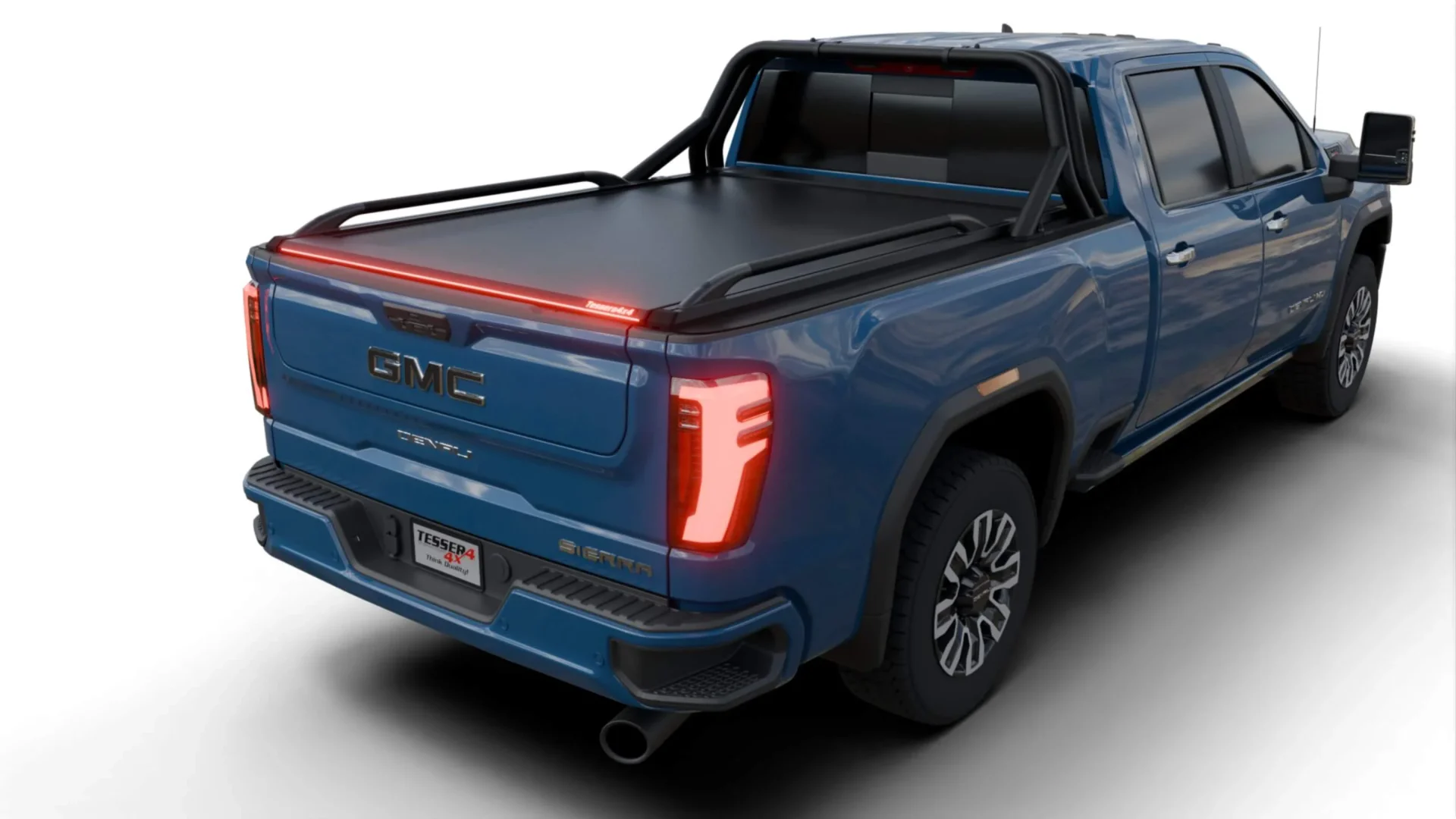 Tessera Roll+ Laderaumabdeckung Rollverdeck "Basic" manuell für GMC Sierra 2500 / 3500 HD 2015-2019 standard bed 6.6´ feet TESS 1447 ROLL black matt