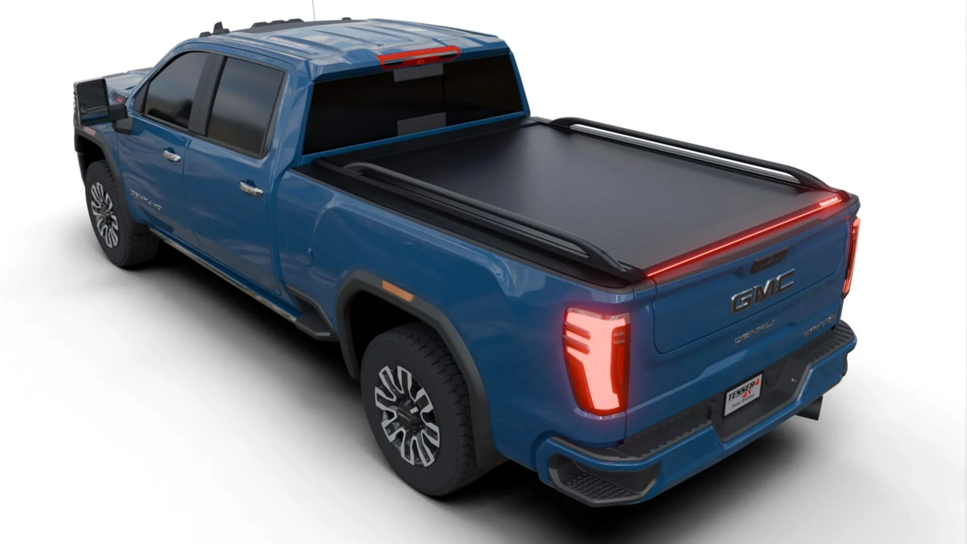 Tessera Roll+ Laderaumabdeckung Rollverdeck "Basic" manuell für GMC Sierra 2500 / 3500 HD 2015-2019 standard bed 6.6´ feet TESS 1447 ROLL black matt