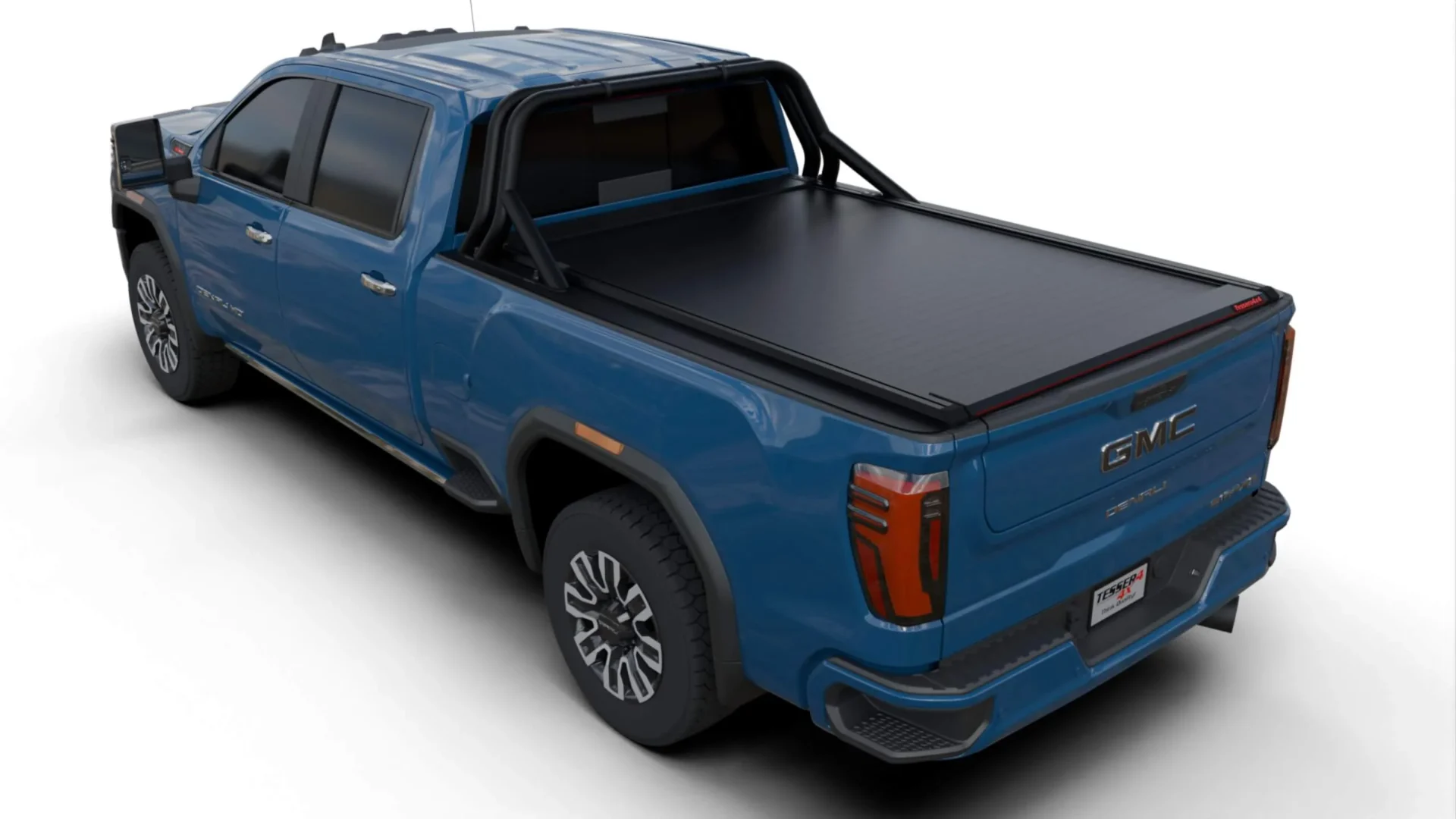 Laderaumabdeckung Rollverdeck Tessera SE manuell für GMC Sierra 2500 / 3500 HD 2015-2019 standard bed 6.6' feet TESS 1547 SE black matt