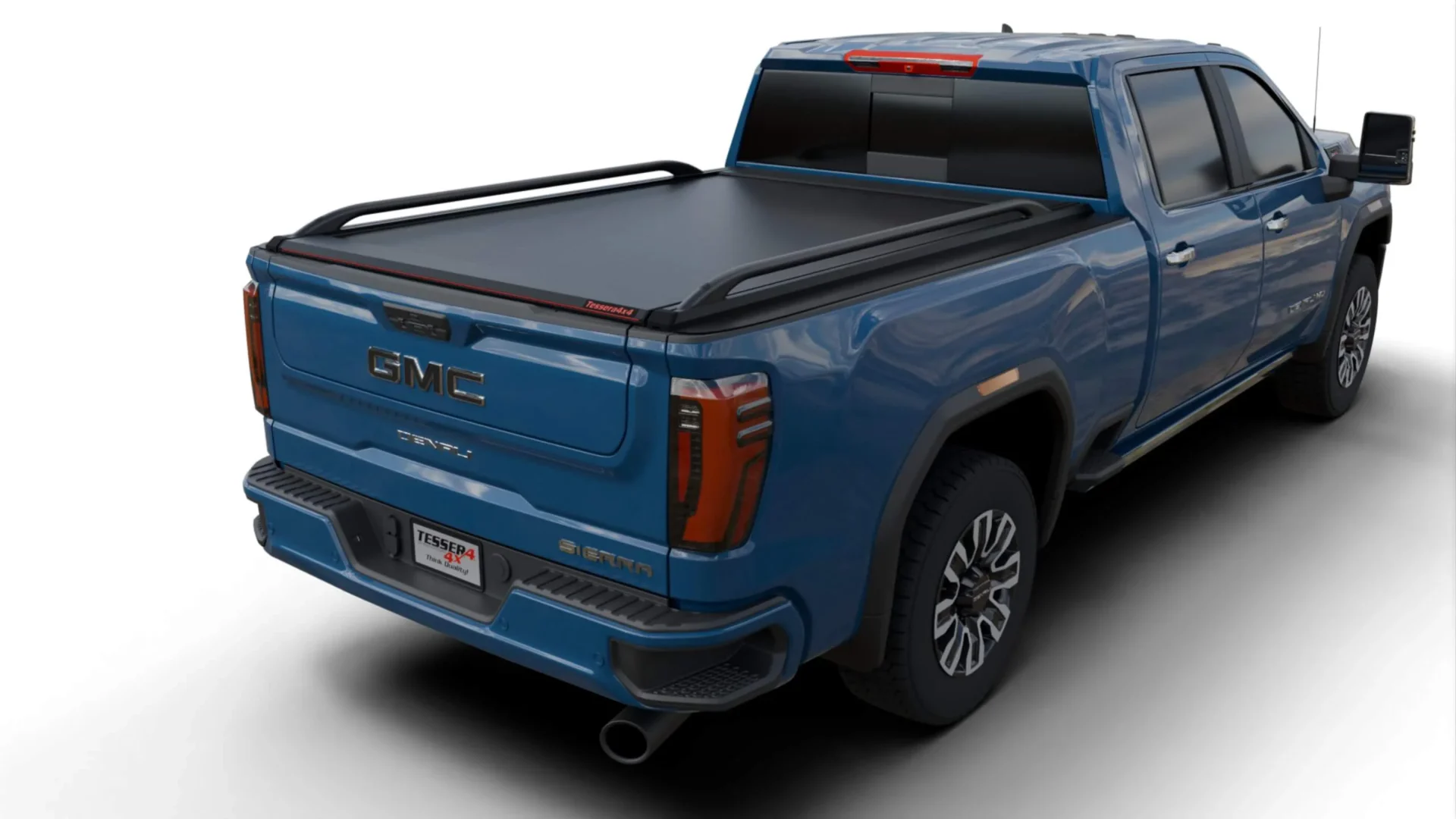 Laderaumabdeckung Rollverdeck Tessera SE manuell für GMC Sierra 2500 / 3500 HD 2015-2019 standard bed 6.6' feet TESS 1547 SE black matt