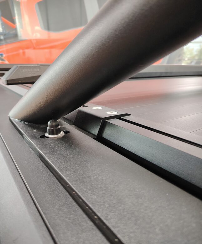 Installation innerhalb der T-Nut-Schiene (mit RB-Kit)