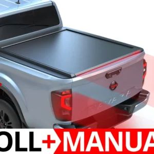 Tessera Roll+ Laderaumabdeckung Rollverdeck "Basic" für Renault Alaskan D/C Double Cab TESS 1420 ROLL black matt