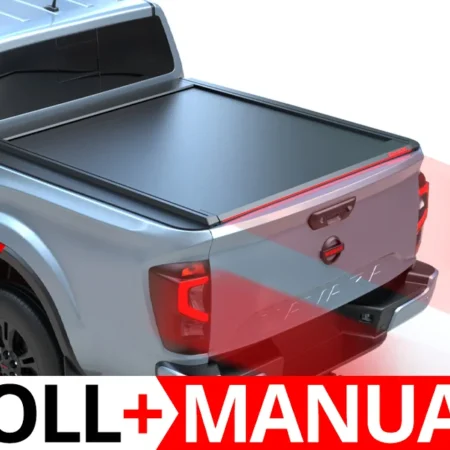 Tessera Roll+ Laderaumabdeckung Rollverdeck "Basic" für Renault Alaskan D/C Double Cab TESS 1420 ROLL black matt